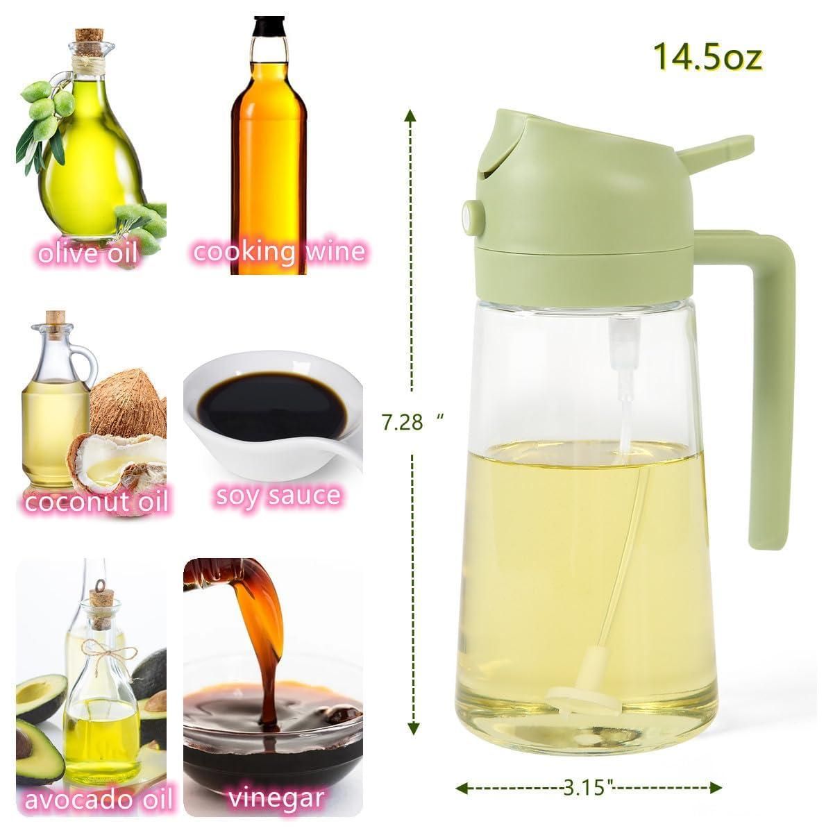 Oil Sprayer & Dispenser Bottle (500ml) |š„FLAT 50% SAVINGš„
