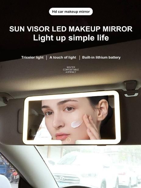 Rechargeable Car Makeup Mirror with LED Lights | š„FLAT 50% SAVINGš„