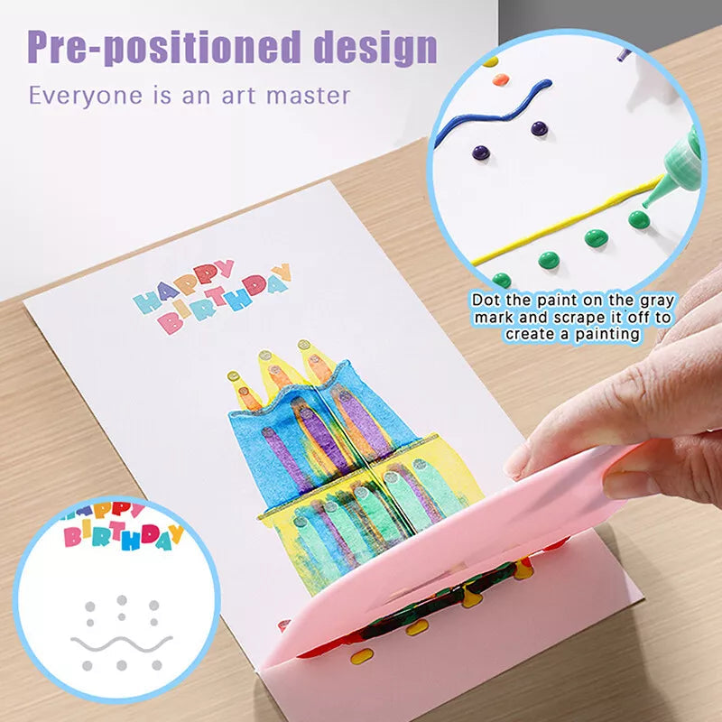 Rainbow Dot Painting Art Kit |š„FLAT 50% SAVINGš„