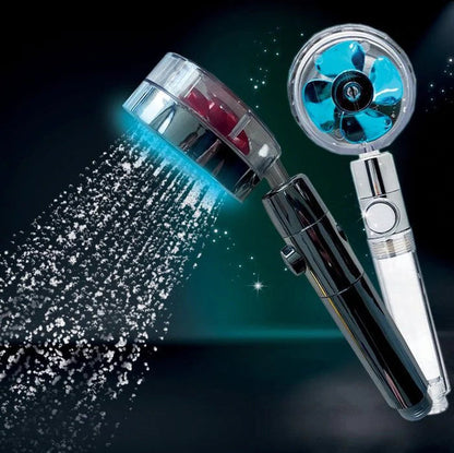360° Rotating High-Pressure Showerhead - With Filter